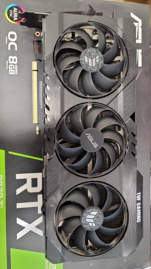 ASUS TUF Gaming GeForce RTX 3070 Ti OC 8GB GDDR6X Graphics Card With Box | Price For Sale -  Used