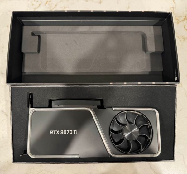 Used NVIDIA GeForce RTX 3070 Ti Founders Edition 8GB GDDR6X Graphics Card | Price For Sale -  Used