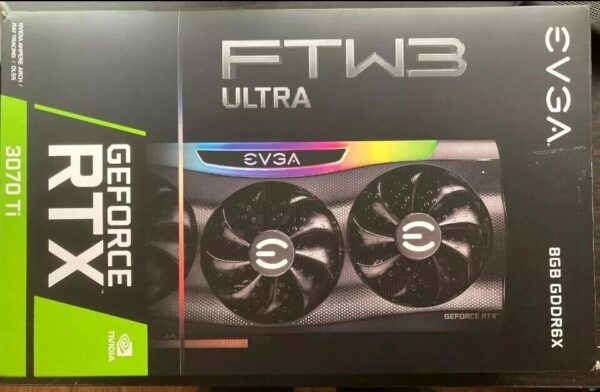 EVGA GeForce RTX 3070 Ti FTW3 ULTRA GAMING 8GB GDDR6X Graphics Card | Price For Sale -  Used