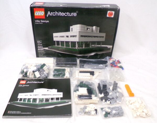 LEGO Architecture 21014 Villa Savoye Set Complete w/ Instructions & Box | Price For Sale - Used