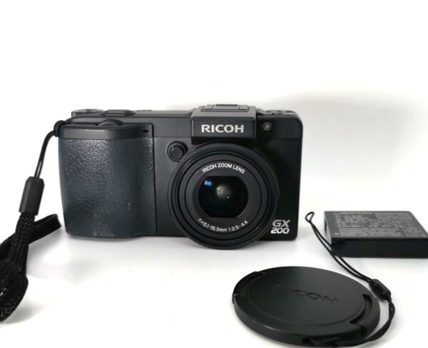 "Excellent+++" Ricoh GX200 12.1MP Compact Digital Camera Black - JAPAN | Price For Sale - Used