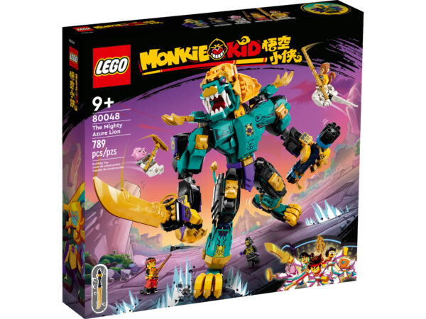 LEGO Monkie Kid The Mighty Azure Lion 80048 NEW SEALED | Price For Sale - New