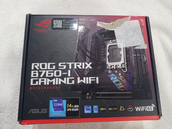 Asus ROG STRIX B760-I WIFI ITX Motherboard - Tested / Open Box / LGA 1700 / DDR5 | Price For Sale - Used