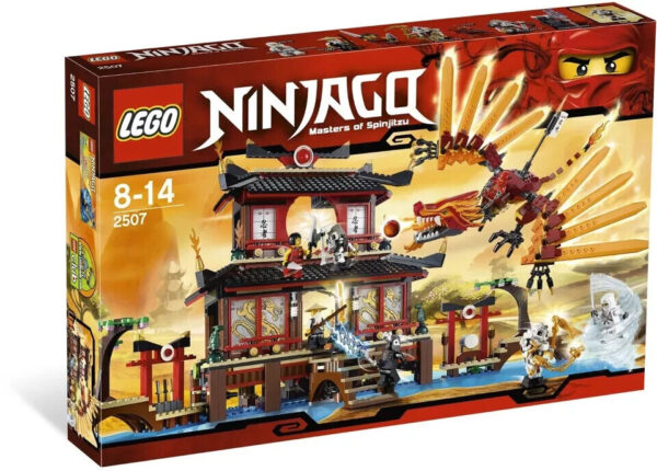 LEGO 2507 Ninjago Fire Temple Brand New Sealed & Discontinued | Price For Sale - New