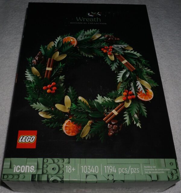 LEGO Botanicals: Wreath 10340 Factory Sealed NEW | Price For Sale - New