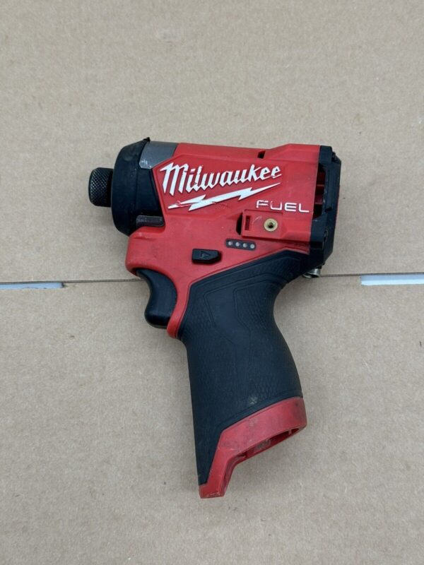 Milwaukee M12 Fuel 1/4in Hex Impact Driver - Red (3453-20) L20 | Price For Sale - Used