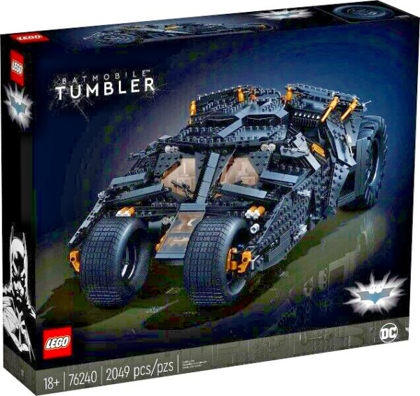 Lego 76240 Batmobile Tumbler/NO Box, Instructions, and Minifigures. | Price For Sale - Used