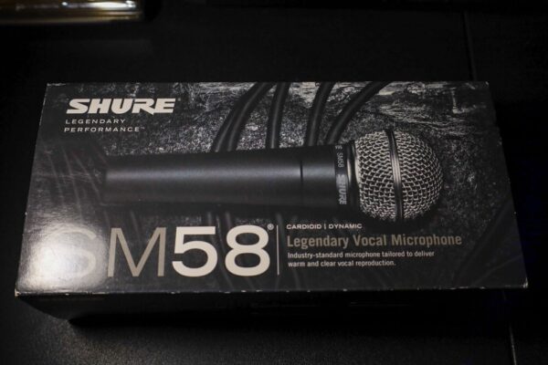 Shure SM58SK Dynamic Vocal Microphone with On/Off Switch | Price For Sale - New