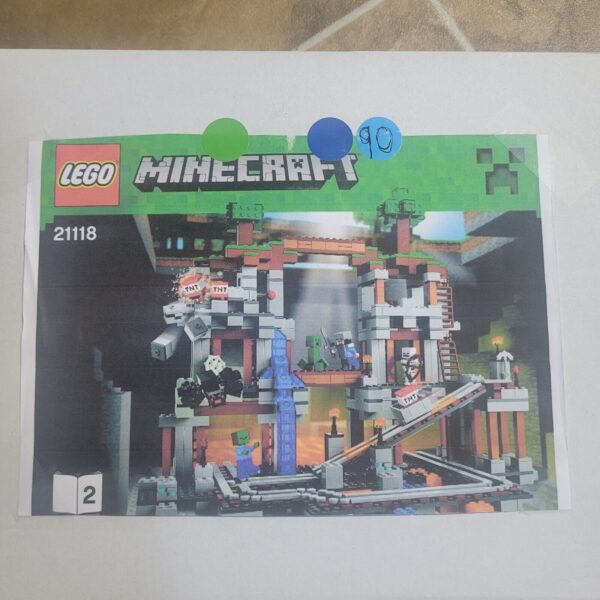 LEGO Minecraft: The Mine (21118) | Price For Sale - Used