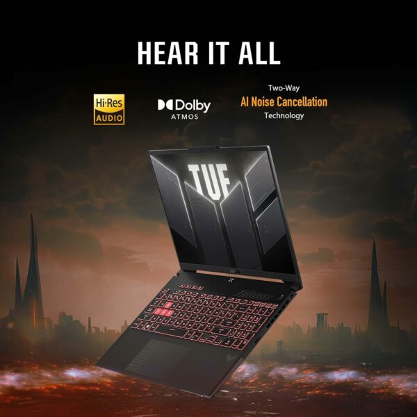 ASUS TUF Gaming A16 Gaming Laptop, 16” FHD+ 16:10 165Hz Display, AMD Ryzen™ 9 7940HX, NVIDIA® GeForce RTX™ 4060, 16GB DDR5, 512GB PCIe Gen4 SSD, Wi-Fi 6, Windows 11, FA607PV-AS93 - For Sale - Price - Image 6