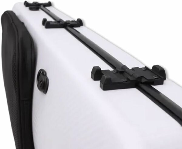 Yinfente Violin Case 4/4 Full Size Carbon Fiber Oblong Violin Bag With Music Sheet Bag Adjustable Backstrap Hygrometer Lightweight Protable - For Sale - Price - Image 7