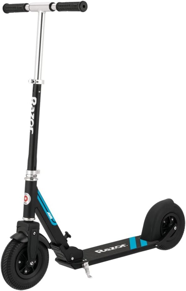 Razor A5 Air Kick Scooter for Kids Ages 8+ - Extra-Long Deck, 8" Pneumatic Rubber Wheels, Foldable, Anti-Rattle Handlebars, for Riders up to 220 lbs - For Sale - Price