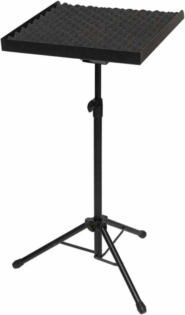 Stagg PCT-600 Multi-Purpose Musical Instrument Stand l Height Adjustable l Portable with Folding Legs l Adjustable Angle l Foam Layer for Quiet Use - For Sale - Price