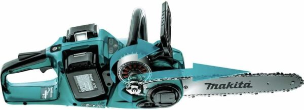 Makita XCU04PT1 36V (18V X2) LXT® Brushless 16" Chain Saw Kit with 4 Batteries (5.0Ah) - For Sale - Price - Image 3