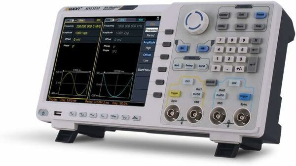 OWON XDG3202 2CH 200MHz 1.25GSa/s 14 bits Touch Screen Arbitrary Waveform Generator For Sale - Price - Image 7