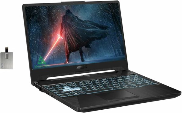 ASUS 2022 TUF F15 15.6" FHD Gaming Laptop, Intel Core i5-11260H, 16GB RAM, 512GB PCIe SSD, RGB Backlit Keyboard, NVIDIA GeForce RTX 3050 Graphics, Windows 10 Home, Black, 32GB USB Card - For Sale - Price