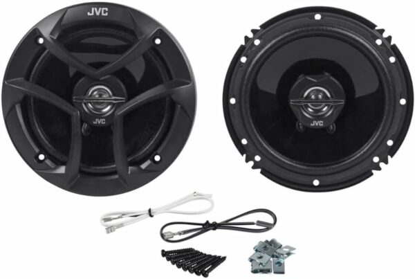 JVC CS-J620 300W 6.5" CS Series 2-Way Coaxial Car Speakers, Set of 2, 6.5" Mica Cone Woofer & 1" PEI Tweeter, Hybrid Surround, Easy Installation - For Sale - Price - Image 5