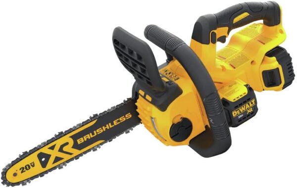 DEWALT 20V MAX* XR Chainsaw Kit, 5-Ah Battery, 12-Inch (DCCS620P1) - For Sale - Price - Image 4