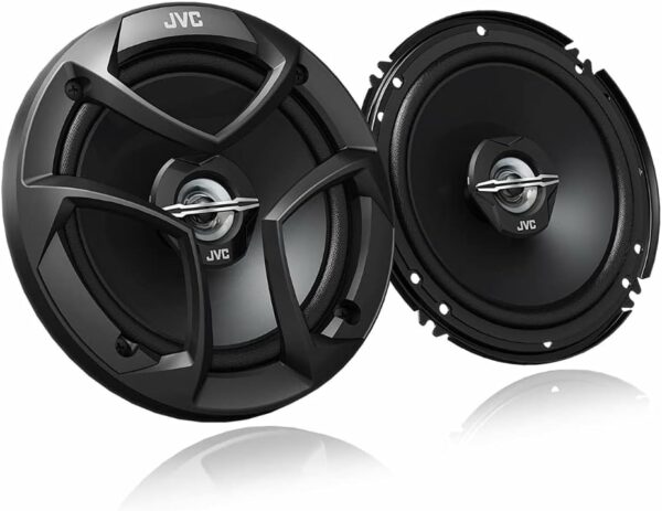 JVC CS-J620 300W 6.5" CS Series 2-Way Coaxial Car Speakers, Set of 2, 6.5" Mica Cone Woofer & 1" PEI Tweeter, Hybrid Surround, Easy Installation - For Sale - Price