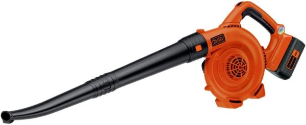 BLACK+DECKER 40V MAX Cordless Blower, Hard Surface Sweeper, Variable Speed Up To 120 MPH, with Battery and Charger (LSW36) - Image 2