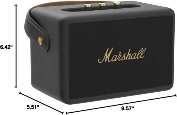 Marshall Kilburn II Bluetooth Portable Speaker, Black & Brass - For Sale - Price - Image 7