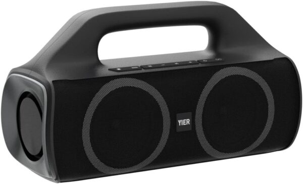 Portable Bluetooth Speakers, 80W Peak Wireless Outdoor Speaker with Subwoofer, Deep Bass, IP67 Waterproof, 100dB Loud Party Speakers for Camping, Beach, Garage - For Sale - Price - Image 4