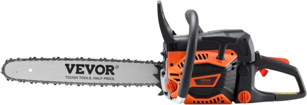 VEVOR Gas Chainsaw 52CC 2-Cycle Gasoline Powered Chainsaw 18 Inch Handheld Cordless Petrol Chain Saws For Forest, Wood, Garden and Farm Cutting Use - For Sale - Price - Image 11