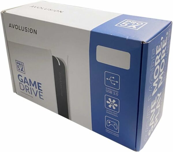 Avolusion PRO-5X Series 3TB USB 3.0 External Gaming Hard Drive for PS5 Game Console (White) (Renewed) - For Sale - Price - Image 9