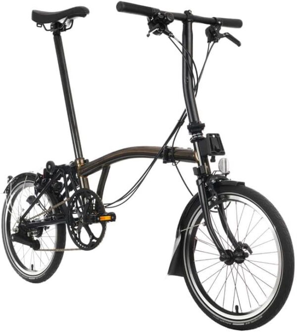 Brompton C Line 6 Speed Folding Bike - Black Lacquer - For Sale - Price