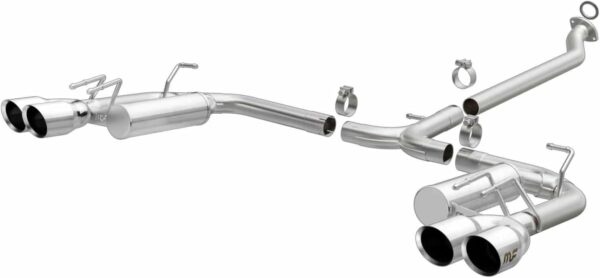 MagnaFlow Performance Exhaust System 19494: Cat-Back, Street Series, For 2018-2024 Toyota Camry XSE 2.5L, Quad Split Rear Exit Style - For Sale - Price