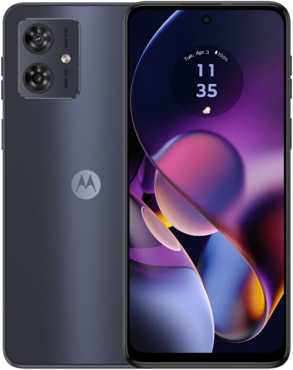 Motorola Moto G54 5G Dual SIM | 8+256GB ROM | GSM Unlocked Smartphone | 6.5" 120Hz IPS LCD Display | Android 13 | 50MP Camera | Li-Po 6000 mAh Battery | International Model - (Spatial Black) - For Sale - Price