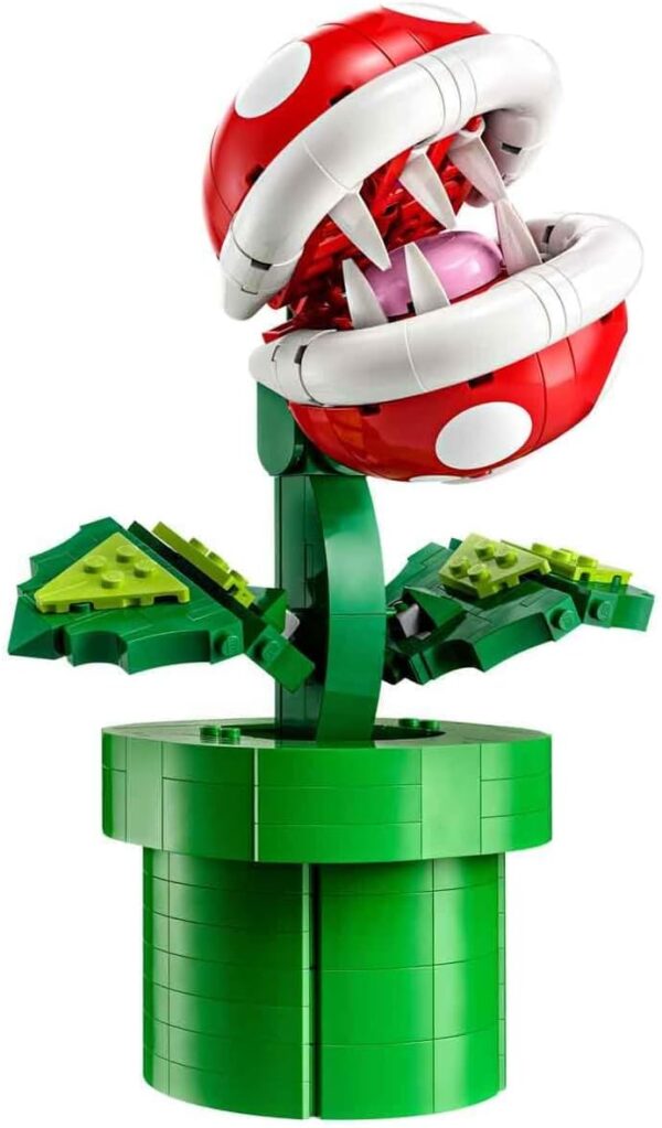 LEGO Super Mario Piranha Plant, Build and Display Super Mario Brothers Collectible for Adults and Teens, Authentically Detailed Posable Figure, Birthday Gift for Gamers and Super Mario Fans, 71426 - For Sale - Price - Image 4