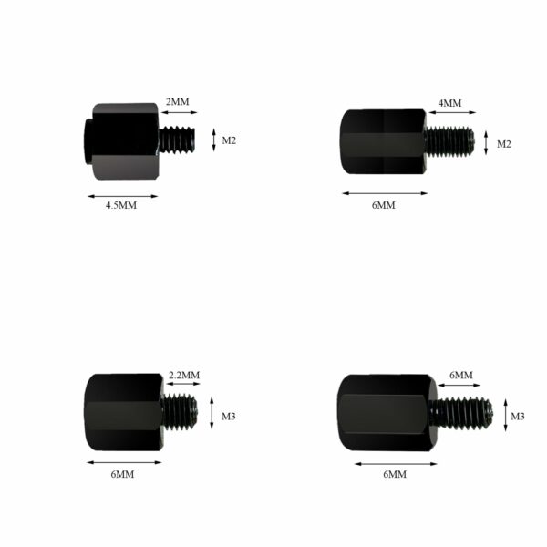 M.2 SSD ScrewsKit, Nvme Screws Suitable for ASUS MSI Gigabyte NGFF Motherboard，m.2 SSD Motherboard Screws (Black) - For Sale - Price - Image 4