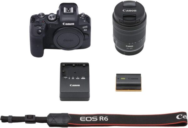 Canon EOS R6 Mirrorless Digital Camera with 24-105mm f/4-7.1 Lens (4082C022), 64GB Memory Card, Case, Corel Photo Software, LPE6 Battery, External Charger, Card Reader + More (Renewed) - For Sale - Price - Image 7