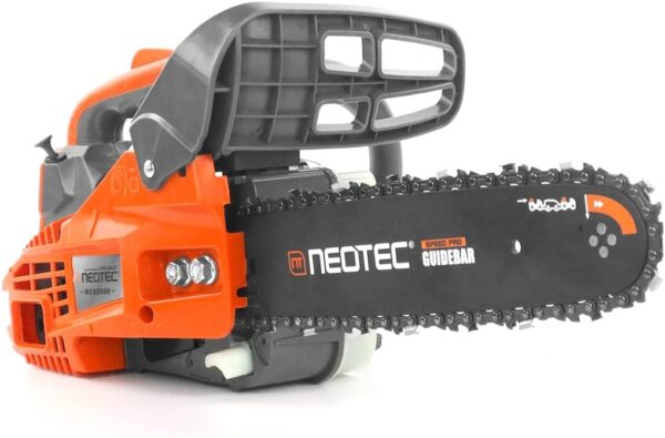 NEO-TEC 12'' Top Handle Gas Chainsaw,2-Stroke 25.4cc Portable Chain Saws for Trees Gas Powered Wood Cutting - For Sale - Price - Image 5