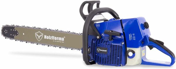 Holzfforma 76.5cc Blue Thunder G466 Gasoline Chain Saw Power Head with 3/8" .063" 25Inch 84DL Guide Bar and Chain Normal Handle Bar - For Sale - Price