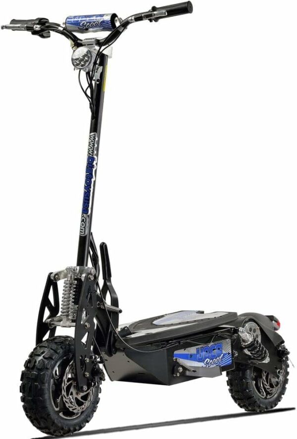 MotoTec UberScoot 1600w 48v Electric Scooter, Black, Large - For Sale - Price - Image 5