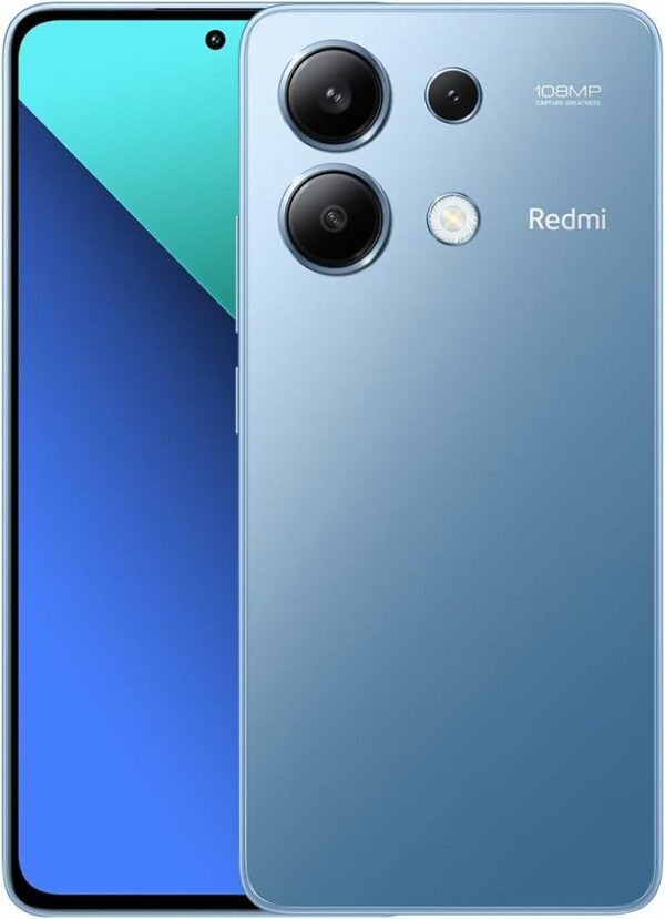 Xiaomi Redmi Note 13 4G LTE (for Tmobile Mint Tello Global)(256GB + 8GB) 6.67" 108MP Triple Global Bands Unlocked (Ice Blue) - For Sale - Price