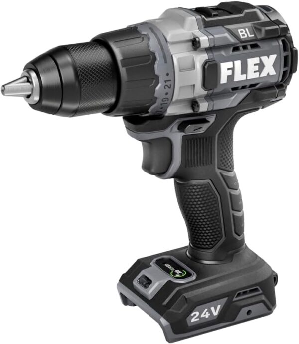 FLEX 24V Brushless Cordless 1/2-Inch 1,400 In-Lbs Torque 2-Speed Drill Driver Turbo Mode Tool Only, Battery and Charger Not Included - FX1171T-Z, Price For Sale