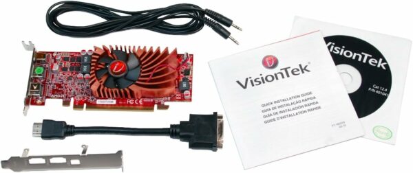 VisionTek Radeon 7750 SFF 1GB DDR3 3M (2x HDMI, miniDP) Graphics Card - 900574 - For Sale - Price - Image 5