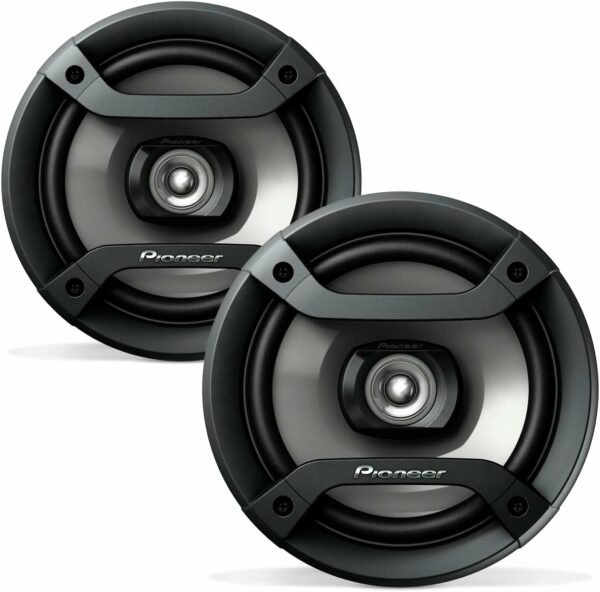 PIONEER TS-F1634R 2-Way Coaxial Car Audio Speakers Full Range 6.5" Round Speakers 200W Max Enhanced Bass Response Easy Installation Black Car Speakers - For Sale - Price