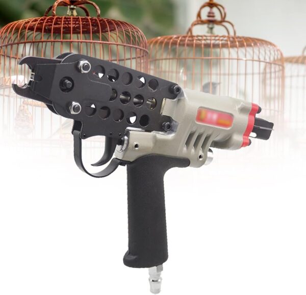 Nailer, Lashing Net Gun, Aluminum Alloy Body Stable Transmission, Compact Machining Parts, for Fixing Iron Mesh and Diy by Yourself, Price For Sale