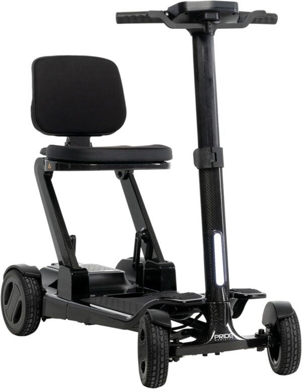 Pride Mobility Go-Go Carbon Travel Lightweight 39 Lbs Foldable Mobility Scooter | up to 3.7 mph Go Go Scooter for Seniors, Adults, Elderly | All Terrain Mobility Transport (Black) - For Sale - Price