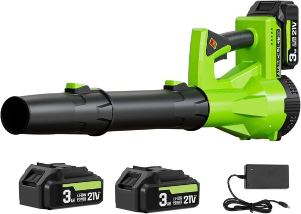 21V Cordless Leaf Blower, 2 Lithium-Ion Batteries,, Price For Sale