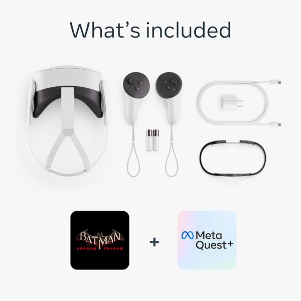 Meta Quest 3S 128GB — Get Batman: Arkham Shadow and a 3-Month Trial of Meta Quest+ Included — All-in-One Headset - For Sale - Price - Image 6