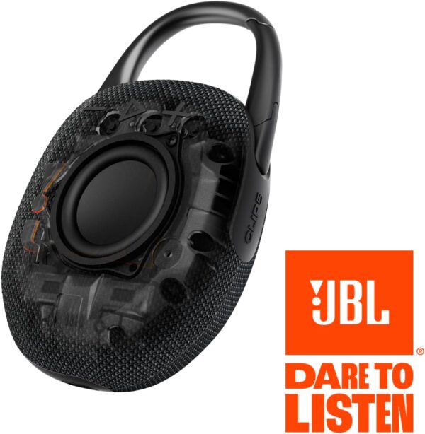 JBL Clip 5 - Ultra-Portable, Waterproof & Dustproof Bluetooth Speaker, Big Pro Sound with Punchy bass, Integrated Carabiner, Up to 12 Hours of Play, Made in Part with Recycled Materials (Purple) - For Sale - Price - Image 8