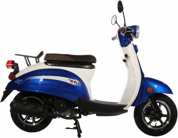 X-PRO Milan 50 50cc Moped Gas Moped 50cc Moped Street Bike with 10" Wheels - For Sale - Price - Image 2