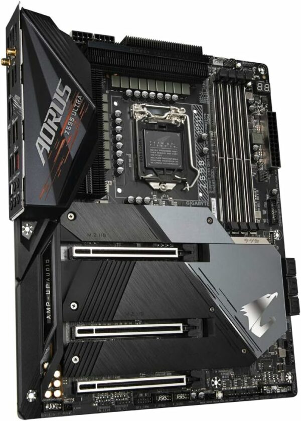 Aorus Ultra Durable Z590 AORUS Desktop Motherboard - Intel Chipset - Socket LGA-1200 - Optane Memory Ready - ATX - Pentium Gold, Celeron, Core i5, Core i7, Core i9, Core i3 Processor Supp - For Sale - Price - Image 3