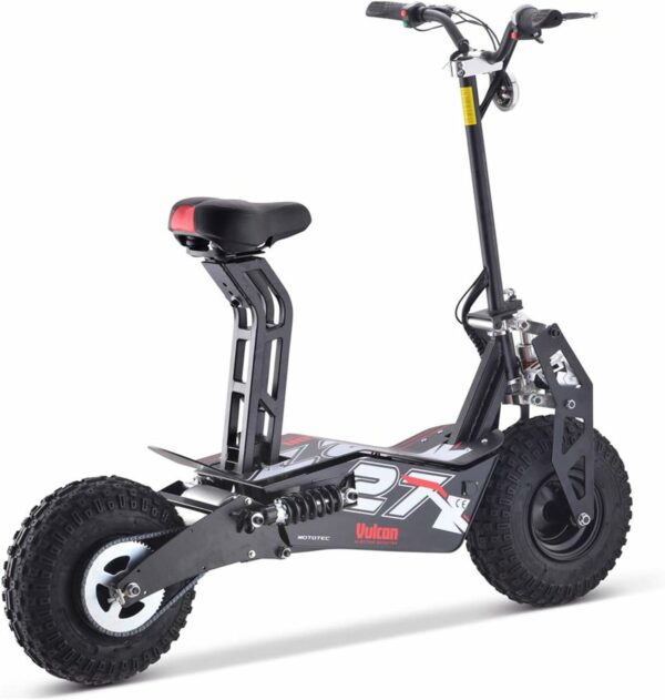 MotoTec Vulcan 48v 1600w Electric Scooter Black - For Sale - Price - Image 2