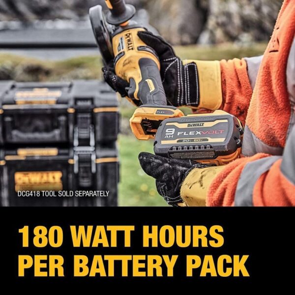 Dewalt DCB609 20V/60V MAX FLEXVOLT 9 Ah Lithium-Ion Battery - For Sale - Price - Image 7